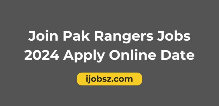 Join Pak Rangers Jobs 2024 Apply Online Date