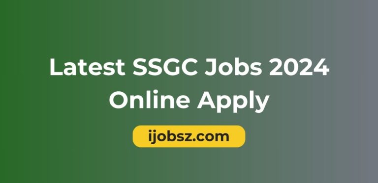 Latest SSGC Jobs 2024 Online Apply