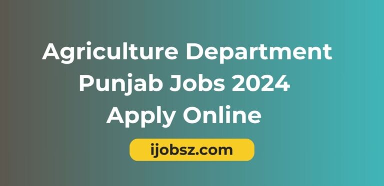 Agriculture Department Punjab Jobs 2024 Apply Online 
