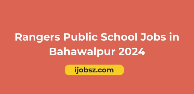 Rangers Public School Jobs in Bahawalpur 2024