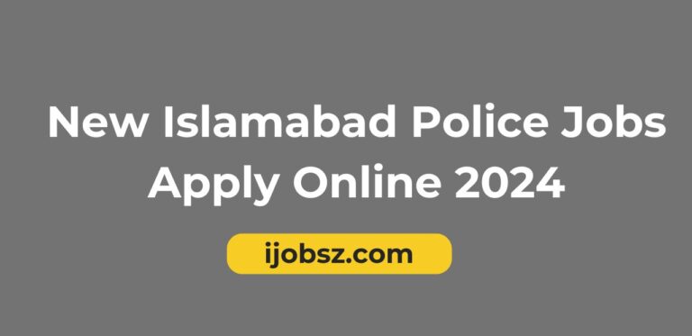 New Islamabad Police Jobs Apply Online 2024